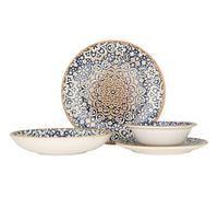 Bonna Dinnerware Set (Medium) - Alhambra - 24 Pieces - 6 Persons - Porcelain