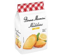 Bonne Maman - Original French Lemon Madeleines - Madeleines au Citron - 12 Pieces wrapped in individual bags - 300g