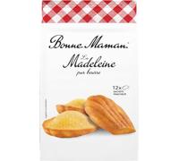 Bonne Maman - Original Pure Butter French Madeleines - Madeleines Pur-Beurre - 12 Pieces wrapped in individual bags - 300g