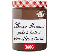 BONNE MAMAN Pâte à tartiner noisettes et cacao 580g