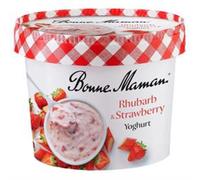 Bonne Maman Rhubarb & Strawberry Yoghurt 450g