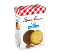Bonne Maman - Shortbread Style Biscuit with Milk Chocolate Topping - Pack of 12 boxes, 160g each