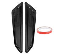 Bonnet Air Vent Inlet Cover Trim for Camaro LT LS RS 2016-2020, Gloss Black ABS Hood Air Intake Decor, Protective Exterior Trim with Adhesive Tape