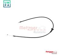 Bonnet opening cable Rear 3160055 METZGER for BMW 5 5 Touring 6 6 Convertible