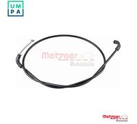 Bonnet opening cable Centre for left-hand drive vehicles 3160057 METZGER for BMW