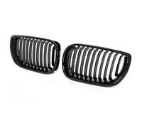 Bonnet Compatible With BMW For 3 Series E46 2002 2003 2004 2005 Car Front Kidney Grill Gloss Black Hood Grille Grills Car Replacement Pair