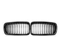 Bonnet Compatible With BMW For 7 Series E38 1998-2001 Front Kidney Racing Grille Glossy Black Single Slat Style Replacement Car Accessories