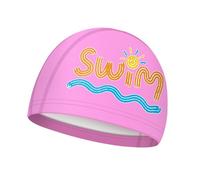 Bonnet de Bain - PU Imperméable Protection Oreille 3D Swimming Enfant | Élastique Haute Résistance Motif Mignon Piscine Baignade, Anti-Chlore Adjustable Couvre-Tête pour Rivière, Douche, SPA, Vacan