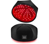 Bonnet de croissance capillaire à lumière rouge, équipé de 120 lumières LED à double puce, 3 modes