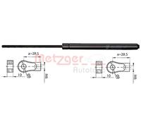Bonnet Gas Spring Strut Fits AUDI A4 Avant 8D B5 94-01 8D0823359
