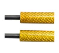 Bonnet Gas Springs Front Bonnet Hood Damper Modify Gas Struts Lift Support Shock Absorber For Mitsubishi For Lancer For Evolution X EVO 10 CZ4A 2007-2016 Lift Support(YELLOW CARBON FIBER)