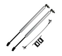Bonnet Gas Springs Front Bonnet Hood Modify Gas Struts Lift Support Shock Absorber Dampers For SsangYong For Tivoli For XLV Air For LUVi 2015-2022 Lift Support(Silver carbon fiber)