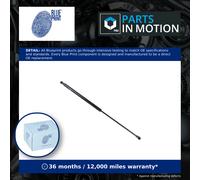 Bonnet Gas Strut fits PEUGEOT RCZ 2.0D 10 to 15 Spring Lift Front Blue Print New