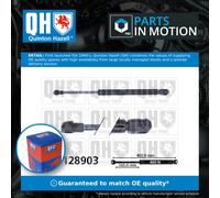 Bonnet Gas Strut fits VW CADDY Mk3 2.0 06 to 15 BSX Spring Lift Front QH Quality