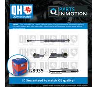 Bonnet Gas Strut QTS128935 Quinton Hazell Spring Lift Front 46739202 Quality New