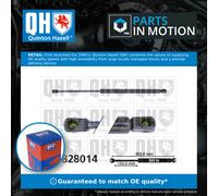 Bonnet Gas Strut QTS828014 Quinton Hazell Spring Lift Front 8R0823359A Quality