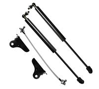 Bonnet Gas Struts For Mazda For CX-30 2019-2022 Front Hood Bonnet Gas Struts Bars Shock Spring Damper Absorber Bonnet Gas Springs(Black)