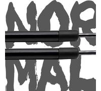 Bonnet Gas Struts For MG GT MG5 2nd 2020-present Lift Supports Front Cover Modify Gas Damper Spring Shock No-Drill Bonnet Gas Springs(Plain Black)