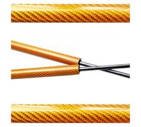 Bonnet Gas Struts Hood Bonnet Lift Supports Modify Front Shocks Damper Gas Struts Cylinder Piston Rods Pillars Verins For SEAT For Ibiza 6L 2002-2008 Bonnet Gas Springs(Orange Carbon Fiber)