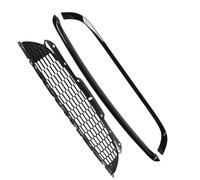 Bonnet Grille Compatible With R58 S JCW 2011-2015 3Pcs/Set Glossy Black Front Hood Molding Grille Surround Cover Trim Kits Bumper Guard