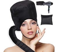 Bonnet Hood Hair Dryer, Drying Cap Hair Steamer, Adjustable Hooded Bonnet for Hand Held Hair Dryer Cap Drying Styling Curling Deep Conditioning - Fits All Head & Hair Sizes