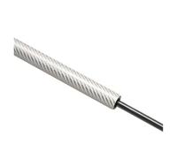 Bonnet Hood Support Rod 1Piece Front Hood Damper For Chrysler For Crossfire 2004-2008 Bonnet Gas Strut Lift Support Prop Bar Rod 930mm Gas Struts Bonnet(Silver carbon fiber)