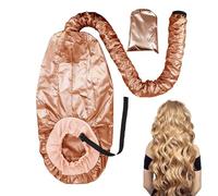 Bonnet Hooded Hair Dryer Attachment, Bonnet Helmet Hair Steamer Attachment Large Heated Cap, Adjustable Extra Large Bonnet Hair Dryer with Elastic Band, Natural Curls Drying Cap with Storage Bag