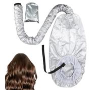 Bonnet Hooded Hair Dryer Attachment, Bonnet Helmet Hair Steamer Attachment Large Heated Cap, Adjustable Extra Large Bonnet Hair Dryer with Elastic Band, Natural Curls Drying Cap with Storage Bag
