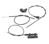Bonnet Latch Handle Compatible With For 5 Series E39 525I 530I 3pcs Car Engine Cable Hood Release Wire 51238176595 51238190754