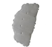 Bonnet Liner Front Engine Hood Insulation Cotton Pad Sound Heat Soundproof Heat Insulation Mat Compatible with BMW for E60 for 525i 2005-2011(Silver)
