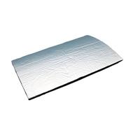 Bonnet Mat Car Soundproofing Heat Insulation Cotton Roll - Self-Adhesive Fireproof Noise Reduction Mat for Roof Doors Floor Engine Hood Engine Heat Insulation Pad(1PC-S-400x250x10mm)