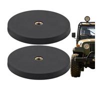 Bonnet Mount Lamp Holder - 2 Piece Lamp Holder, Fog Light Mounting Brackets with Internal Thread, Vibration Resistant Bracket, Car Lighting Bracket, for Trucks, SUVs, Caravans