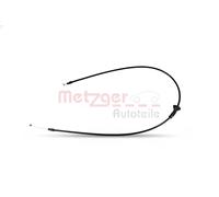 Bonnet opening cable Rear 3160055 METZGER for BMW 5 5 Touring 6 6 Convertible
