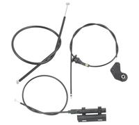 bonnet release lever Compatible With BMW For 5 Series E39 525I 530I Car Engine Bowden Cable Hood Release Wire 51238176595 51238190754 51238176596