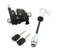 Bonnet Release Lock Latch and Hood Lock Latch Block Compatible with Ford Focus MK2 C-MAX 1343577 3M5116700BC Includes 2 Keys (25.5cm/10.04inch)