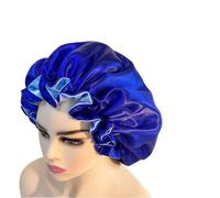 Bonnet Silk Silk Hair Bonnet Satin Single Double Layer Cap for Women Sleeping Adjust Head Cover Hat(1pc Color16)