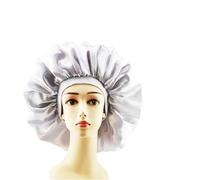 Bonnet Silk Silk Hair Bonnet satin Single Double Layer Cap for Women Sleeping Adjust Head Cover Hat(1pc Color6)