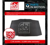 Bonnet Sound Proofing Silencing Material 08908 by Febi Bilstein Genuine - Single