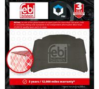 Bonnet Sound Proofing fits MERCEDES E280 S124, W124 2.8 93 to 96 M104.942 Febi