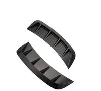 Bonnet Vent Cover Hood 2 PCS Universal Decorative Intake Side Vent Air Flow IntakeSide Vent Decoration Car Styling Side Modified Parts
