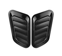 Bonnet Vent Cover Hood 2PCS Universal Hood Tuning Decoration Air Intake Auto Hood Scoop Bonnet Vent Cover Hood Vent Cover Turbo Bonnet Car Body Decor