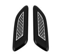 Bonnet Vent Cover Hood 2PCS Universal Intake Scoop Turbo Bonnet Vent Cover Hood Car Hood Air Outlet Decorative Vent Hood Hood Vent Cover Car Exterior