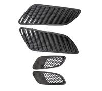 Bonnet Vent Grille Car Hood Louvers Air Scoop Bonnet Vent Grille Compatible With BMW For 1 2 3 4 5 6 7 Series For F80 E46 M3(Carbon,Set)