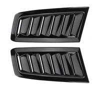 Bonnet Vent Grille Compatible With Mazda For MX5 RX8 For Miata 323 626 969 RX7 2PCS Front Bonnet Vents Hood Trim Cover Car Parts Replacement(Black)
