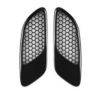 bonnet Vent Grille Duct Car Hood Scoop Vents Air Flow Intake Bonnet Grille Decoration Cover Replacement Compatible With Jeep For Wrangler(Black)