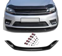 Bonnet Wind Stone Deflector Protector For VW Caddy & Maxi 2015-2020, Gloss Black