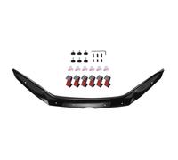 Bonnet Wind Stone Deflector Protector For VW Volkswagen Caddy & Maxi 2010-2015, Gloss Black
