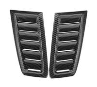 Bonnets vents Grilles 2PCS Front Bonnet Vents Hood Cover Compatible With Lexus For IS200T IS250 IS350 ISF GS350 GS450H NX200T NX300H RC-F(Carbon)