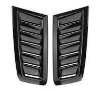 Bonnets vents Grilles 2PCS Front Bonnet Vents Hood Cover Compatible With Lexus For IS200T IS250 IS350 ISF GS350 GS450H NX200T NX300H RC-F(Black)