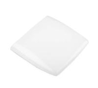 Bonnets vents Grilles Car Air Flow Intake Hood Scoop Vent Bonnet Decorative Cover 1pc Compatible With Mazda 3 6 For CX-5 CX-11(Bright)